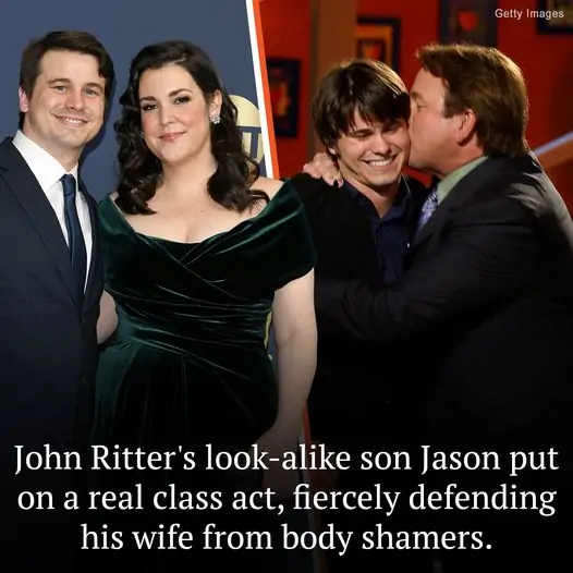 “Two and a Half Men” star Melanie Lynskey stated that “skinny does not always equal healthy.” Jason Ritter doesn’t shy away from defending his wife no matter what, and his dad would be proud of him.