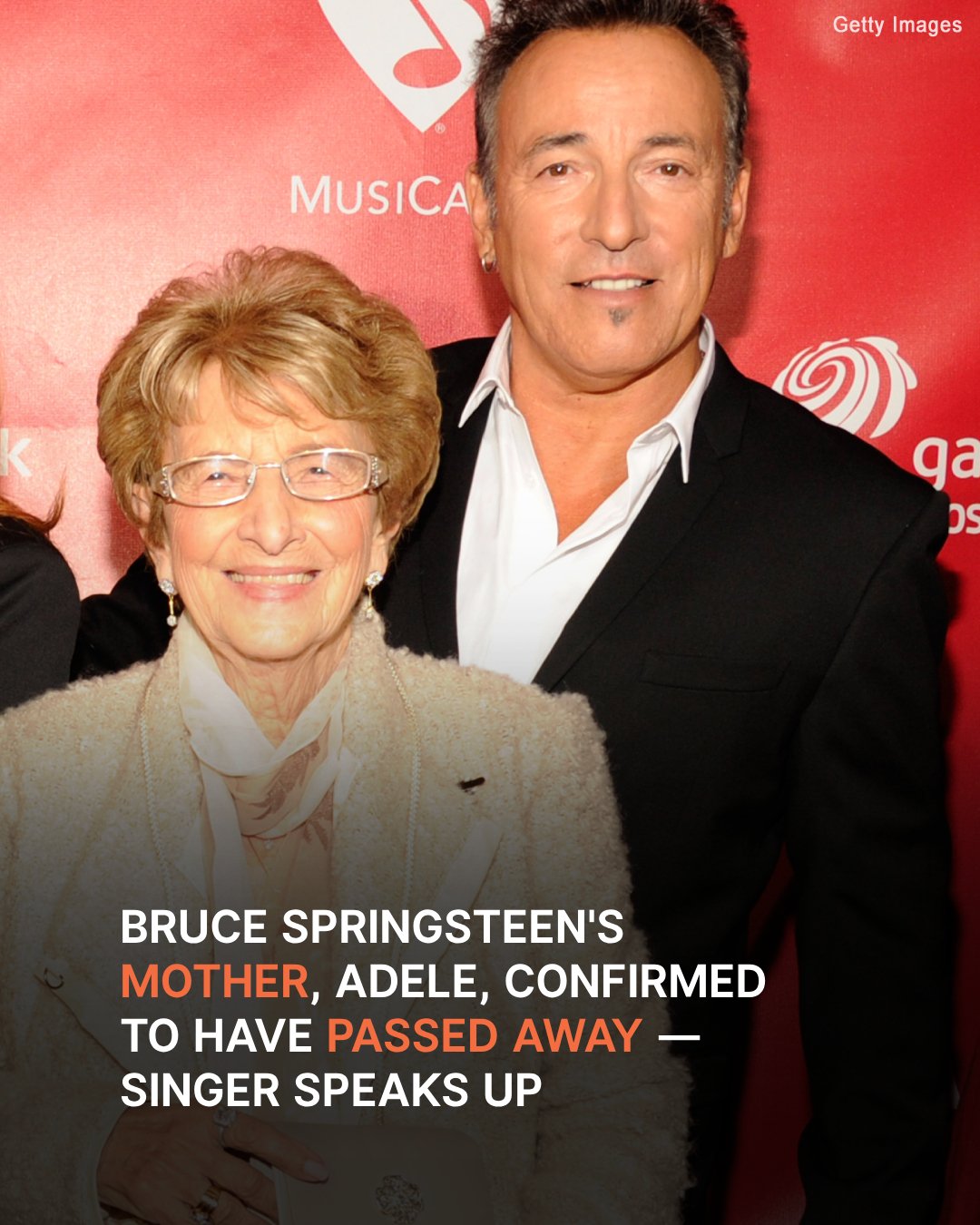 Bruce Springsteen Announces Passing of His Mom Adele – Fans Offer Condolences