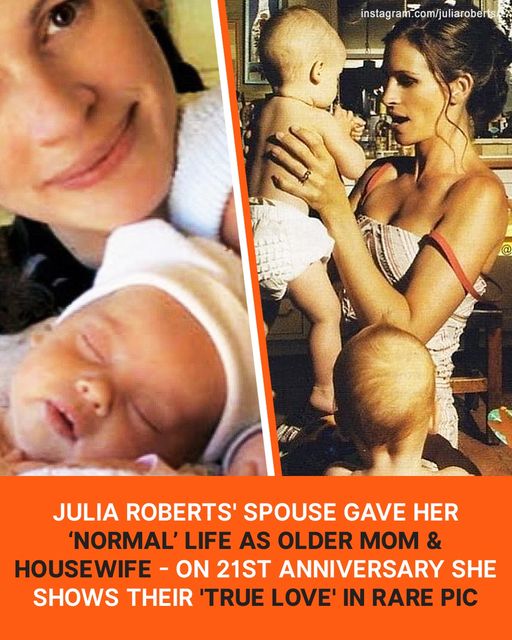 Julia Roberts Shows Rare Pic on 21st Anniversary with Spouse Who Gave Her ‘Normal’ Life as Older Mom & Housewife